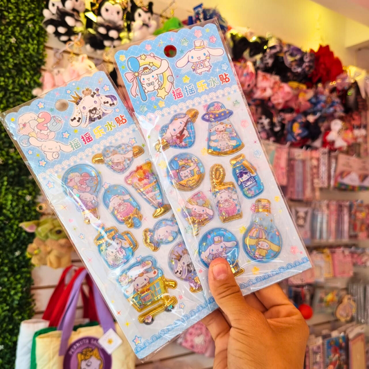 Stickers De Agua Dorados