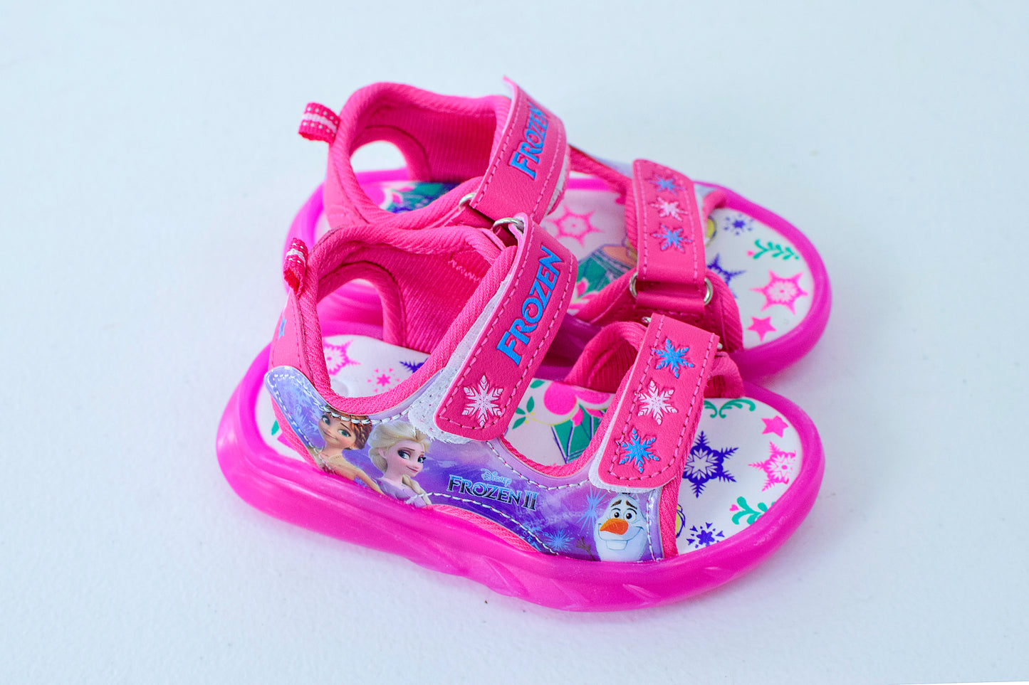 Sandalias Frozen de copitos con luz