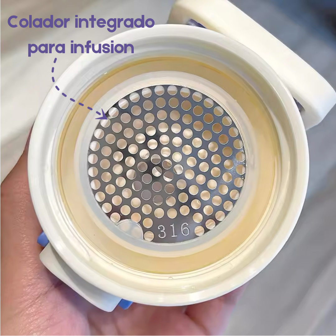 Termo con Letra de Silicón