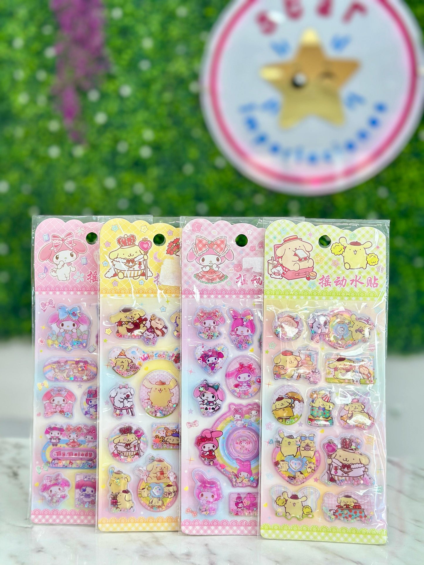 Stickers de Agua Sanrio