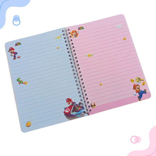 Libreta De Mario Bros