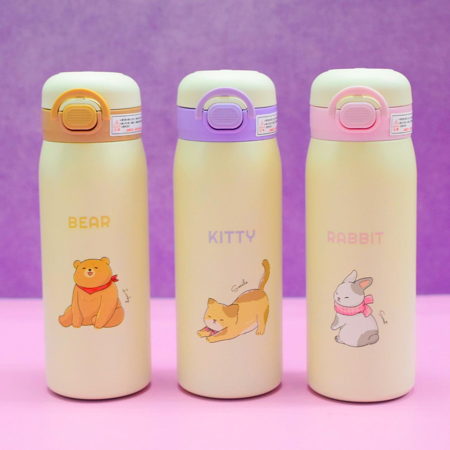 Termo Acero Animalitos