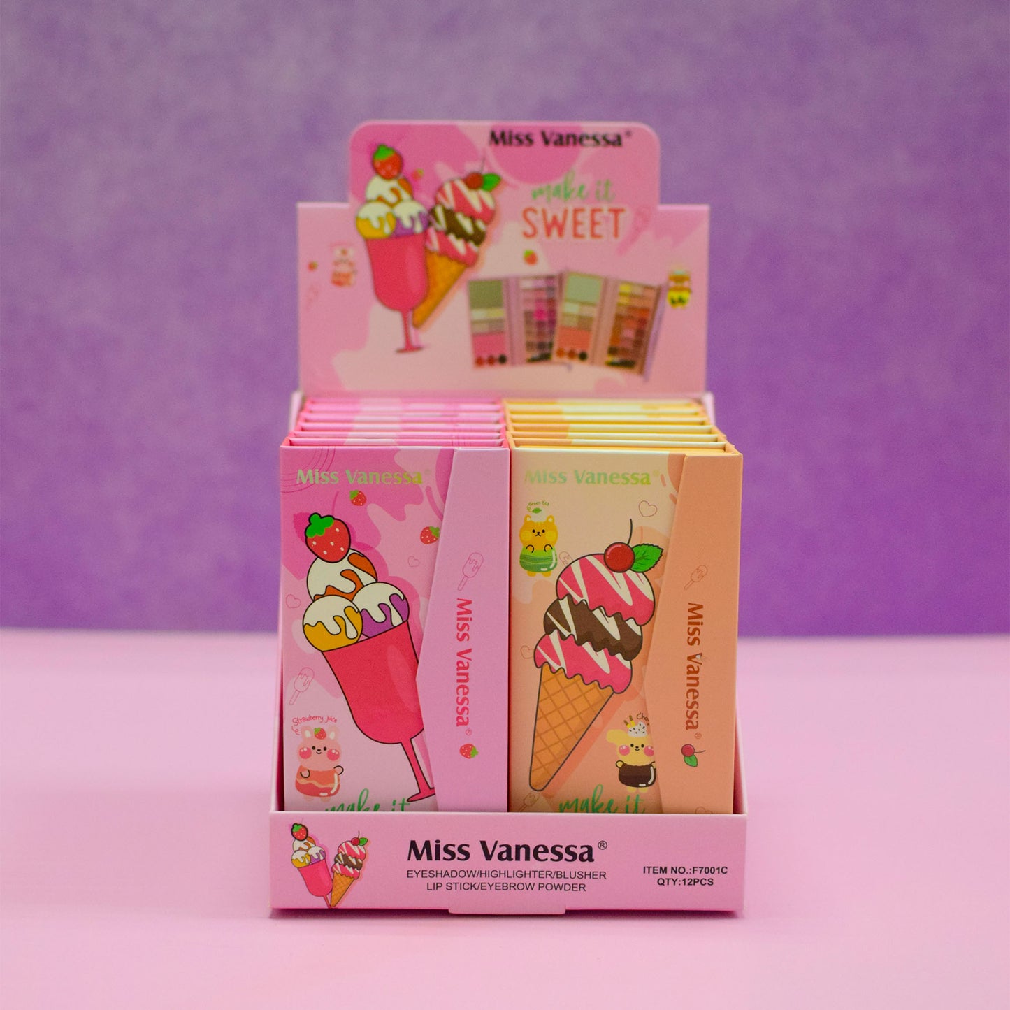 Paleta de Maquillaje Sweet Helado