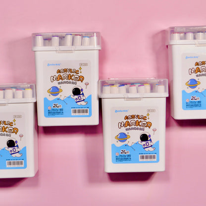 Plumones Acrílicos de Doble Punta