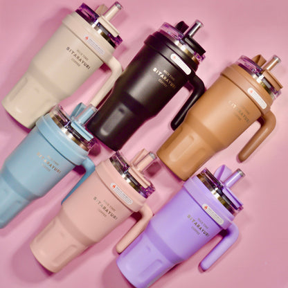 Termo Acero con Tapa Protectora