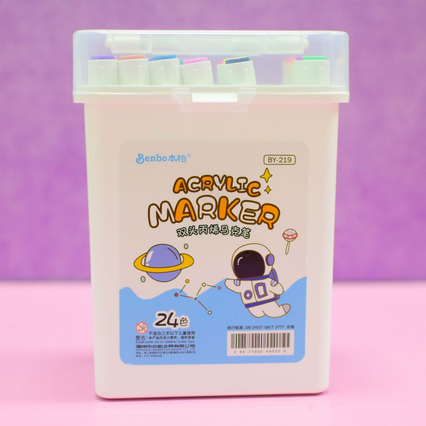 Plumones Acrílicos de Doble Punta