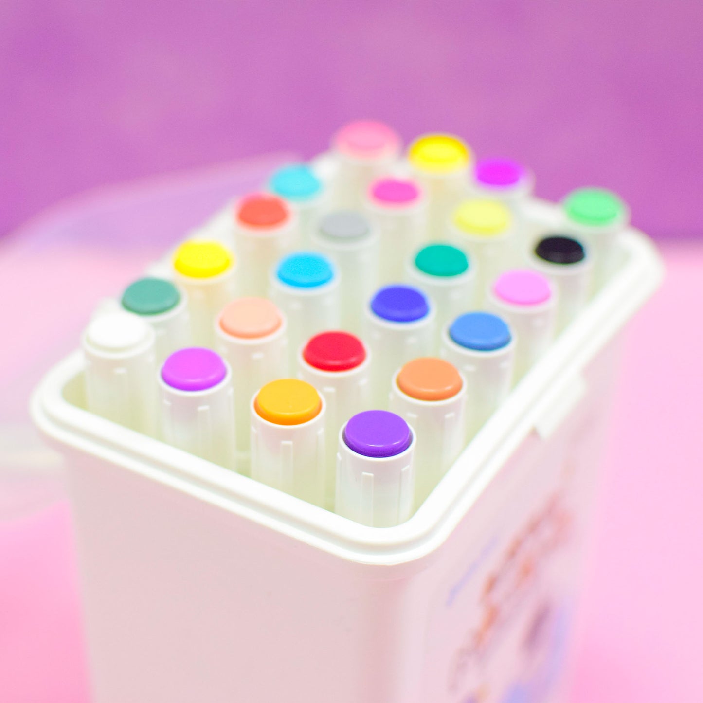 Plumones Acrílicos de Doble Punta