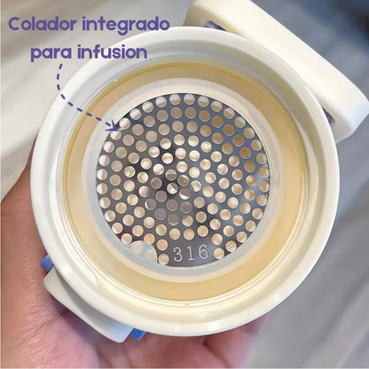 Termo con Letra de Silicón