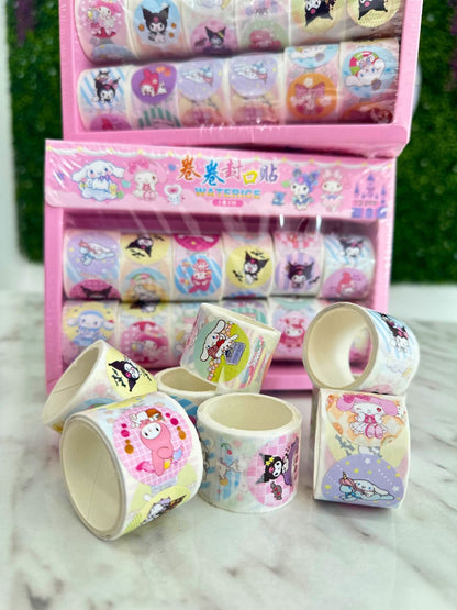 Rollos de Stickers de Sanrio