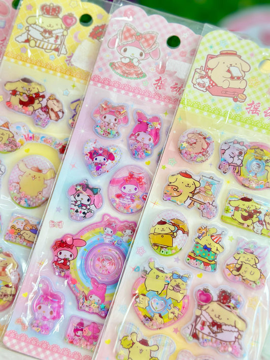 Stickers de Agua Sanrio