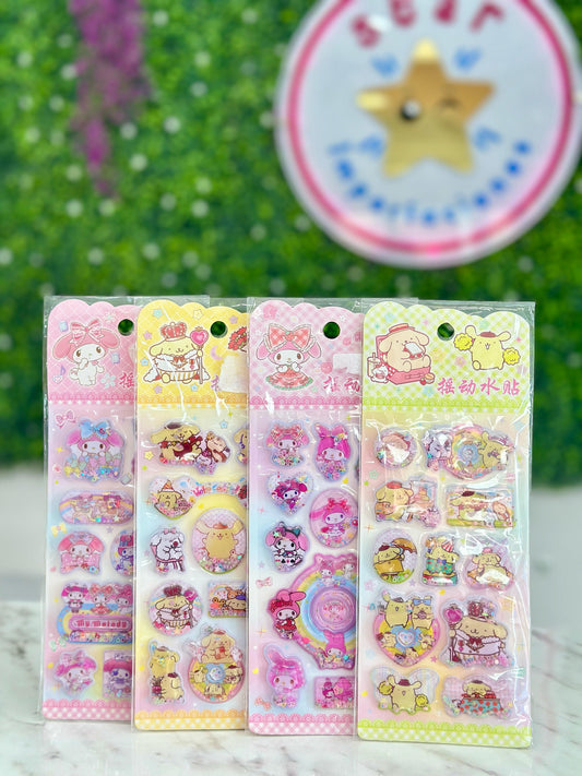 Stickers de Agua Sanrio