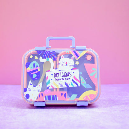 Lunch Box Gatito 2 Compartimentos